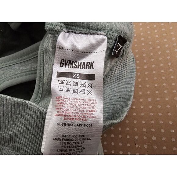 Gymshark Women's Adapt Camo Seamless Ribbed Sports Bra Top Size XS - Picture 7 of 10